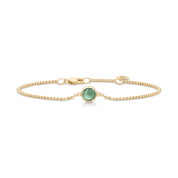 Primini Gold Plated Bracelet  w.Tourmaline