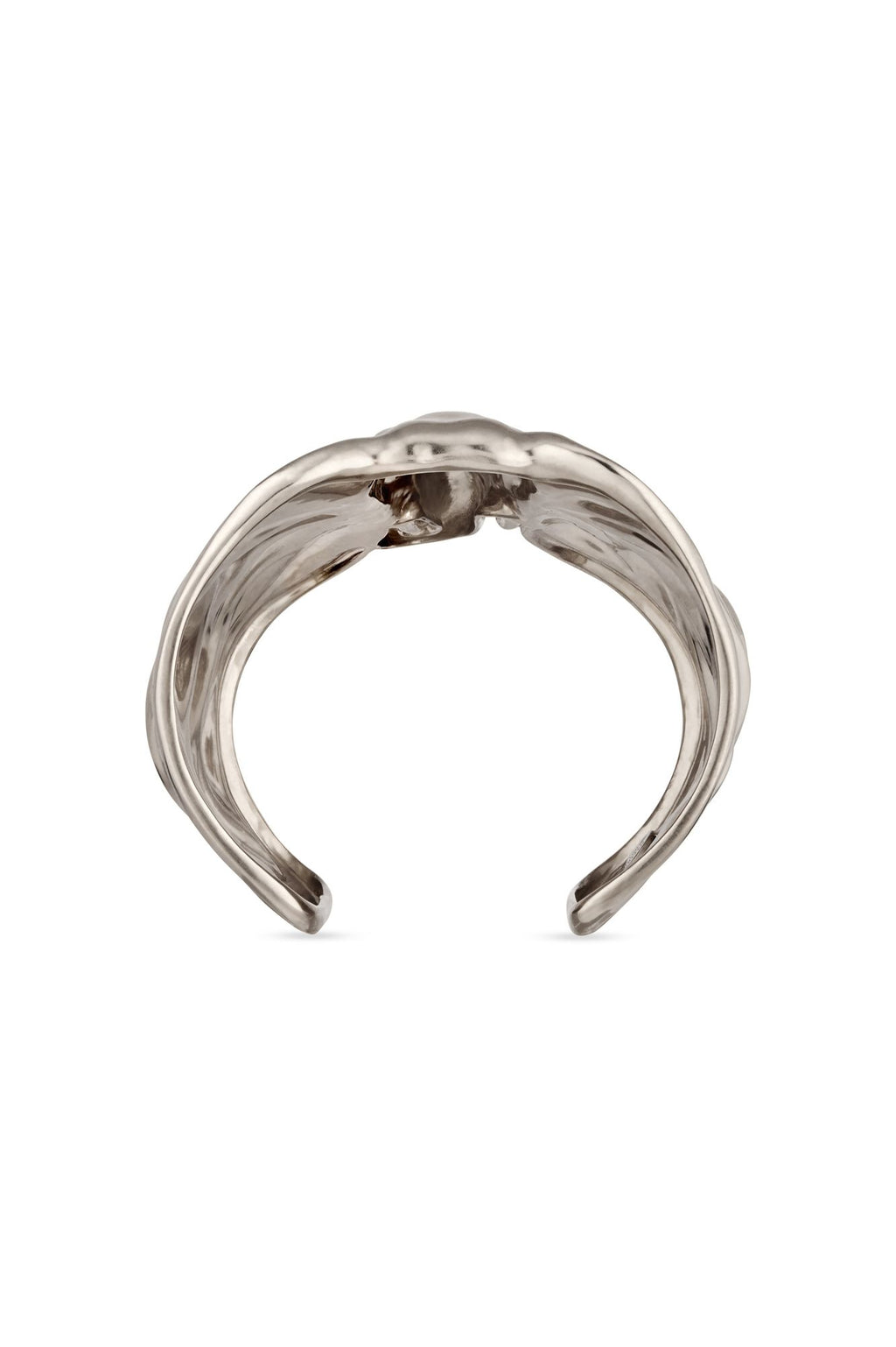 The Elephant 18K Whitegold Bangle w. Lab-Grown Diamond