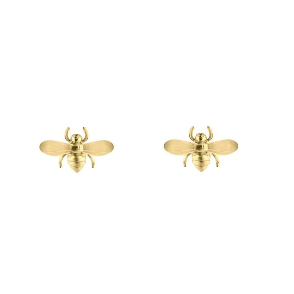 Bee Gold Plated Studs