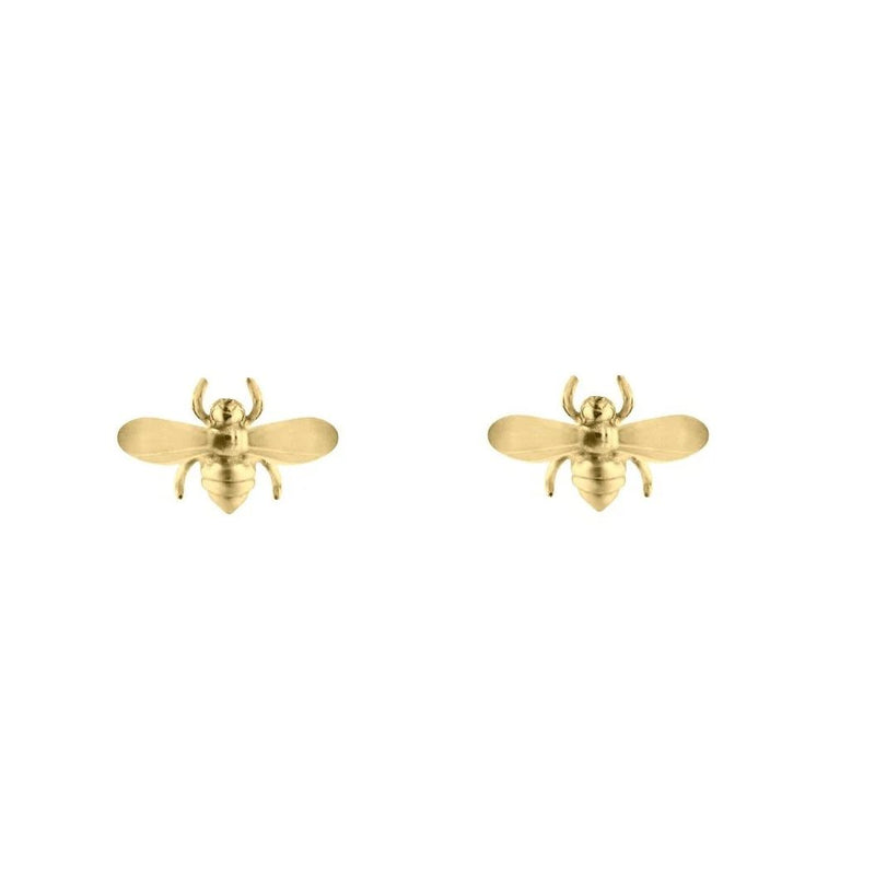Bee Gold Plated Studs