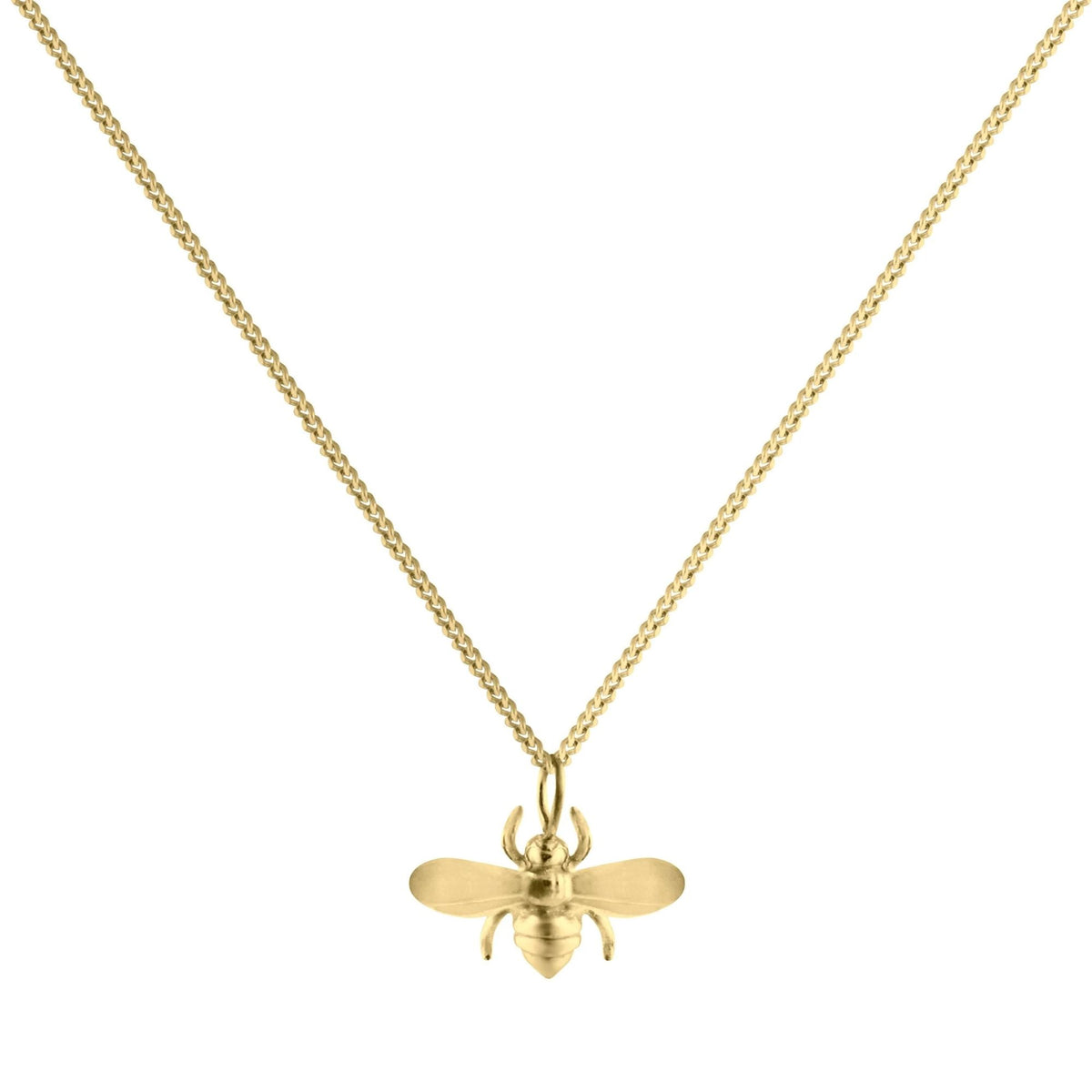 Bee Gold Plated Necklace