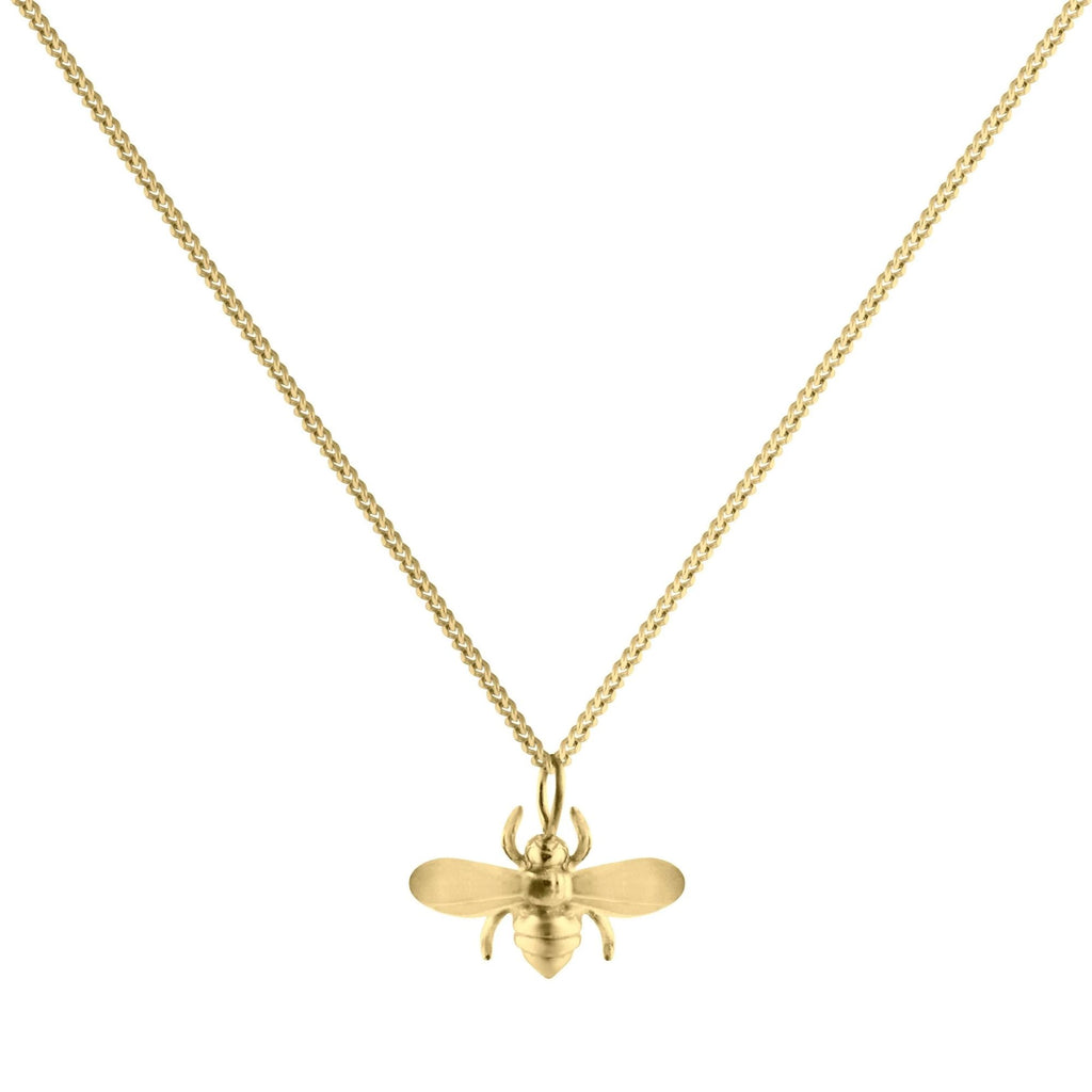 Bee Gold Plated Necklace