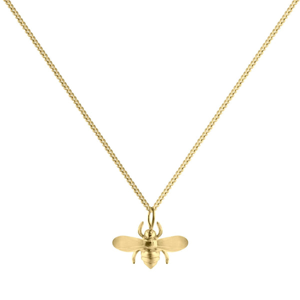 Bee Gold Plated Necklace
