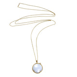 Bonoculo 18K & 22K Gold Necklace w. Diamonds