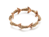 Mermaid Tails 18K Gold & Rose Gold Bracelet w. Diamonds