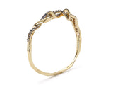 Diamond Vapour 18K Gold Bangle