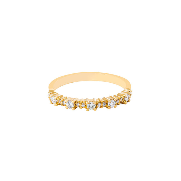 Blair's 18K Guld Ring m. Diamanter