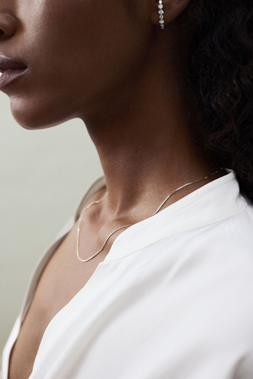 Box Chain 14k Guld Halskæde