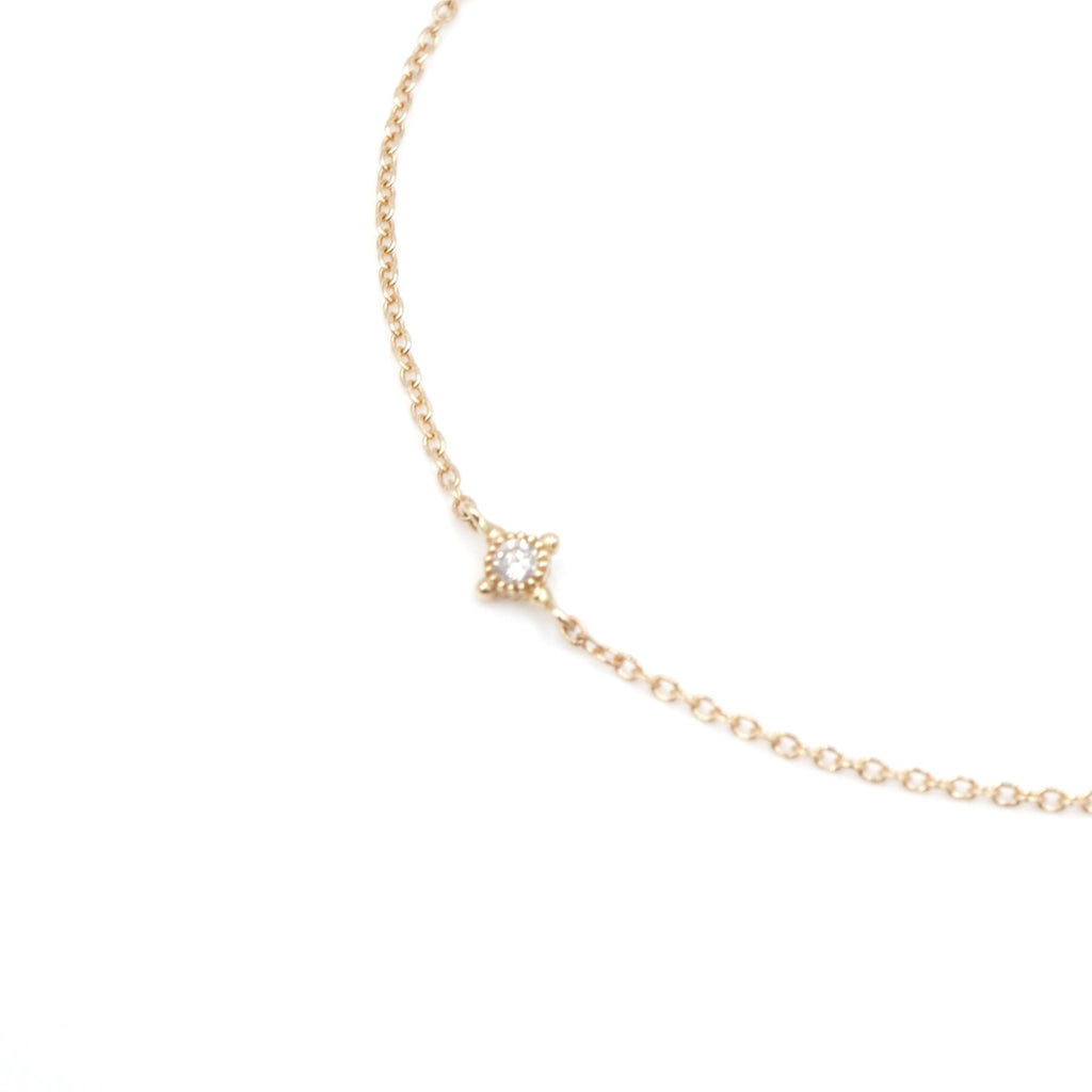 Susie 18K Gold Bracelet w. Diamonds