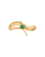 Eboris 18K Gold Bracelet w. Emerald