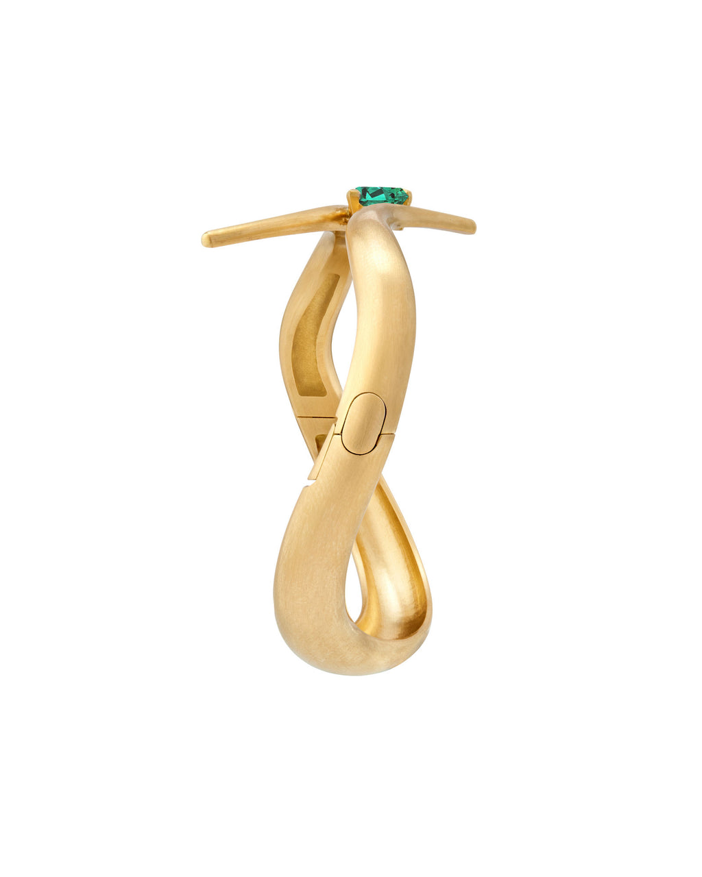 Eboris 18K Gold Bracelet w. Emerald