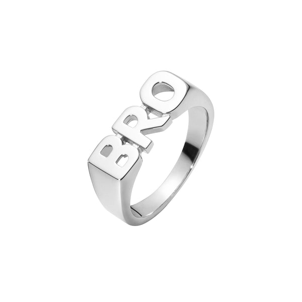 Bro Silver Ring