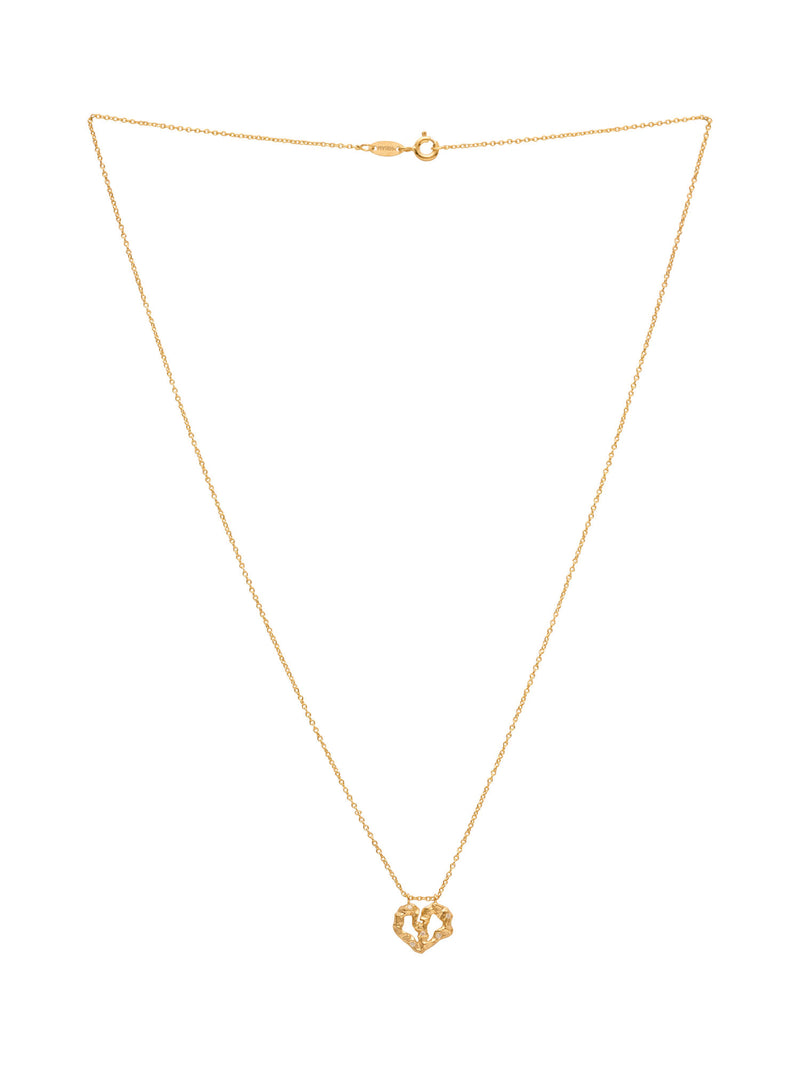 Broken-hearted 18K Gold Necklace