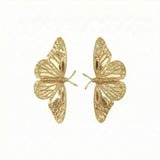 Gold Plated Monarch Earrings