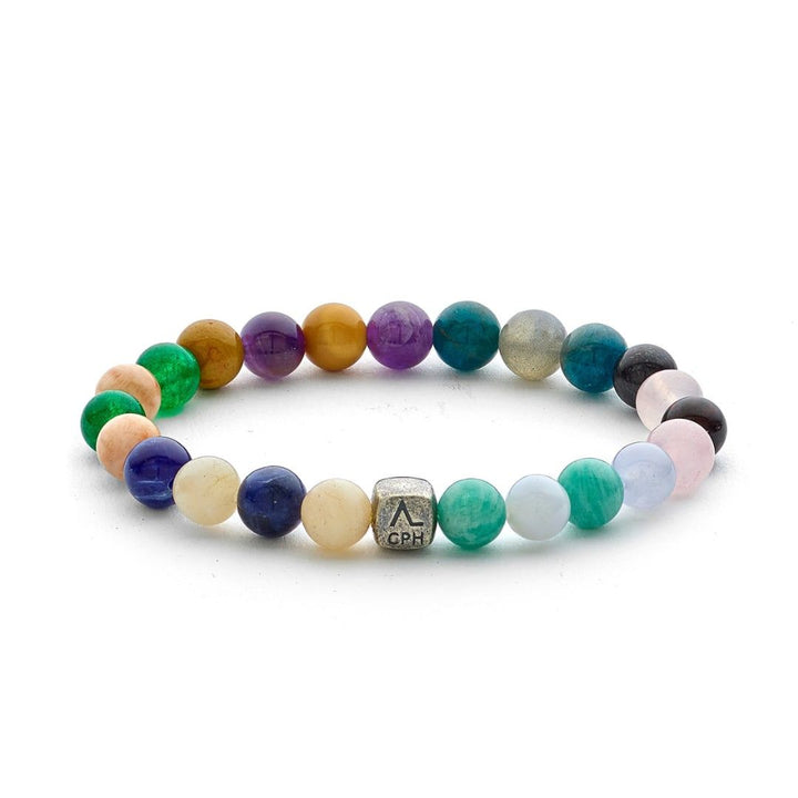 ColorUp Singapore 8mm Sølv Armbånd