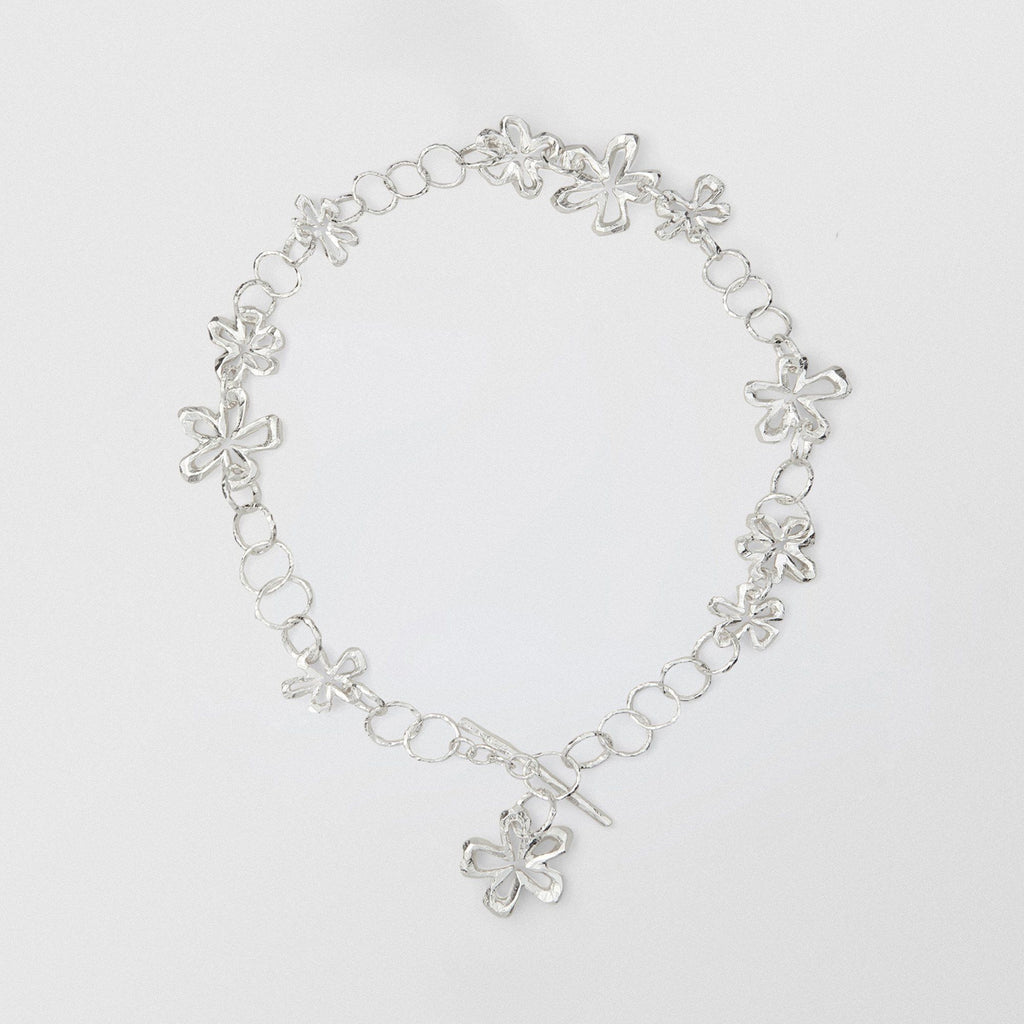 Swedish Summer Silver Necklace