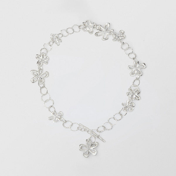 Swedish Summer Silver Necklace