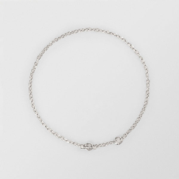 T - Chain Sølv Halskæde
