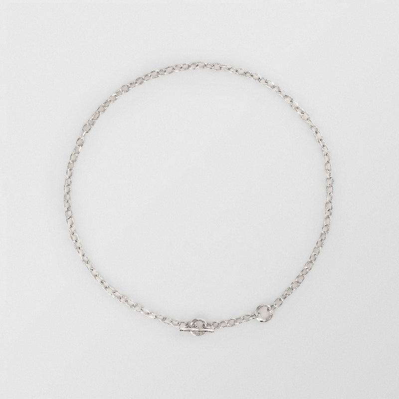 T - Chain Sølv Halskæde