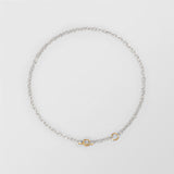 T - Chain 18K Guld & Sølv Halskæde