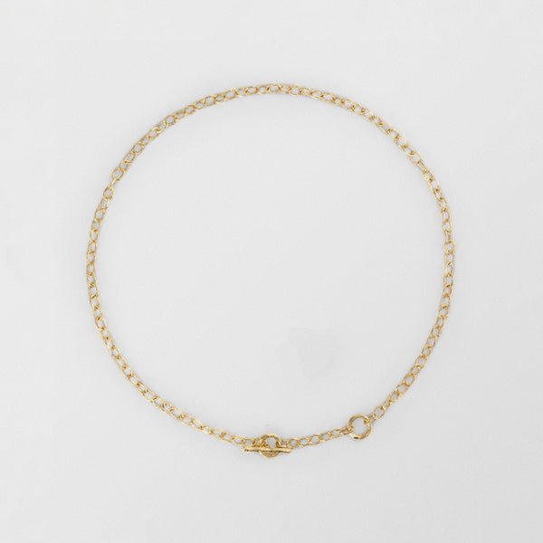 T - Chain 18K Guld Halskæde