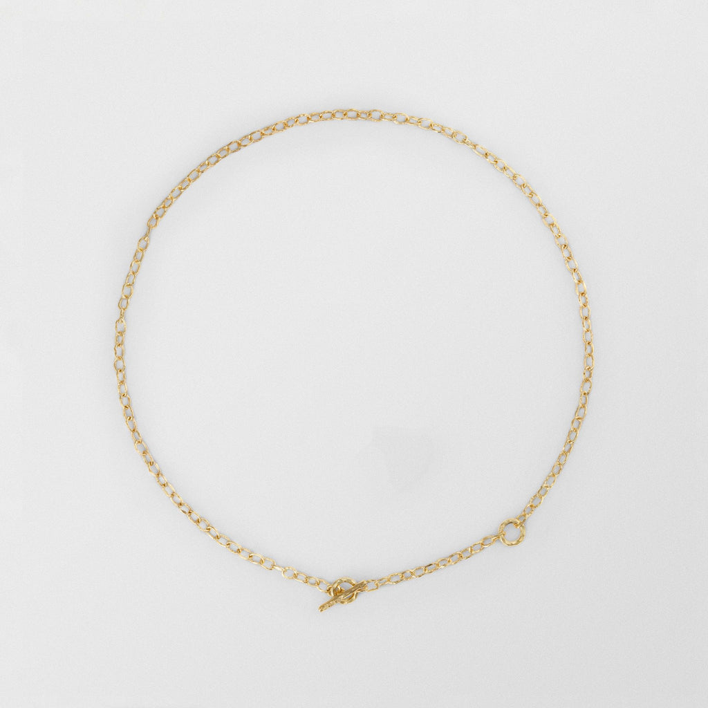T - Chain 18K Guld Halskæde