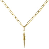 Alligator Gold Plated Necklace