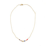 Hilde B 14K Gold Plated Bracelet w. Jasper