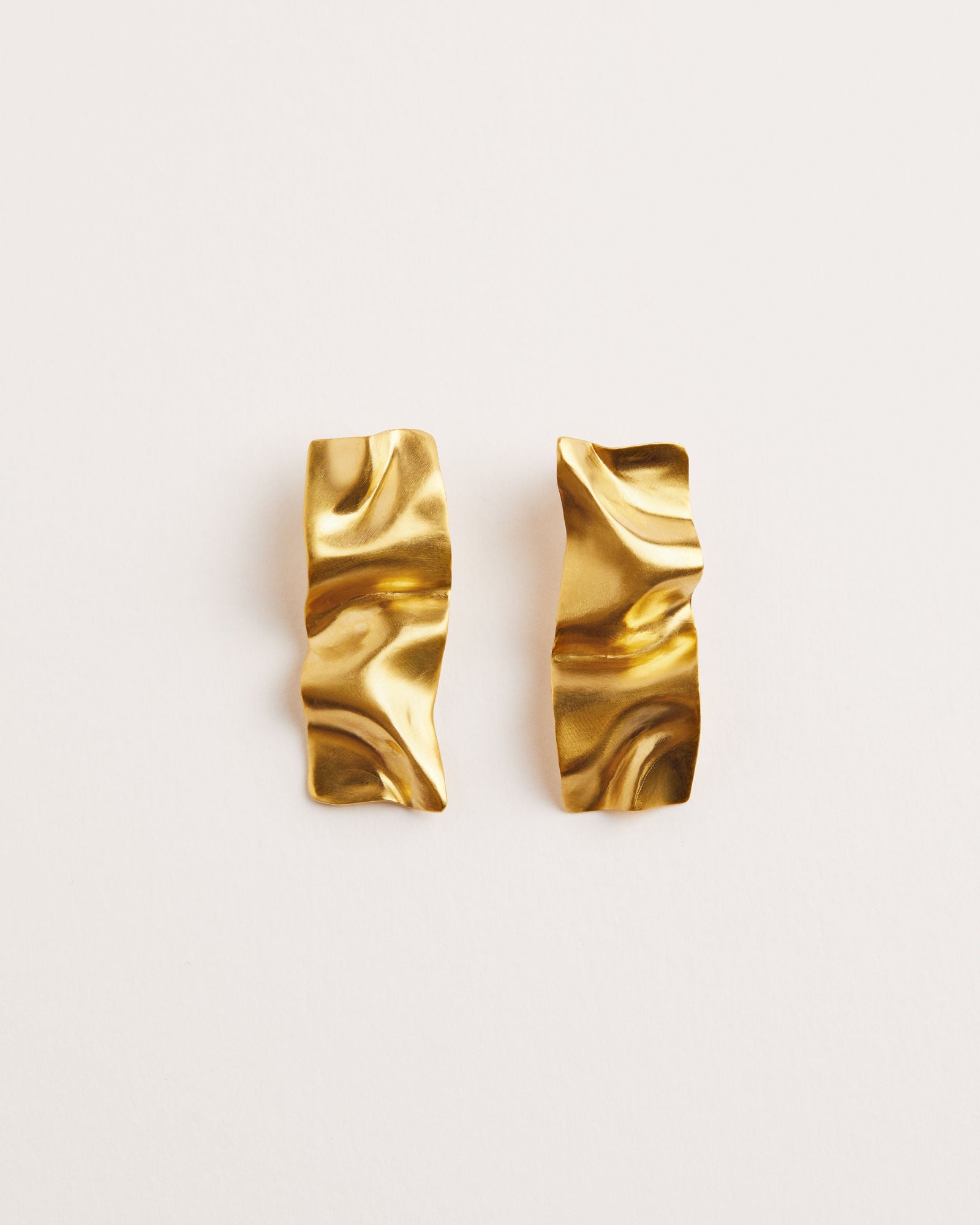 Ammassado Gold Plated Earrings