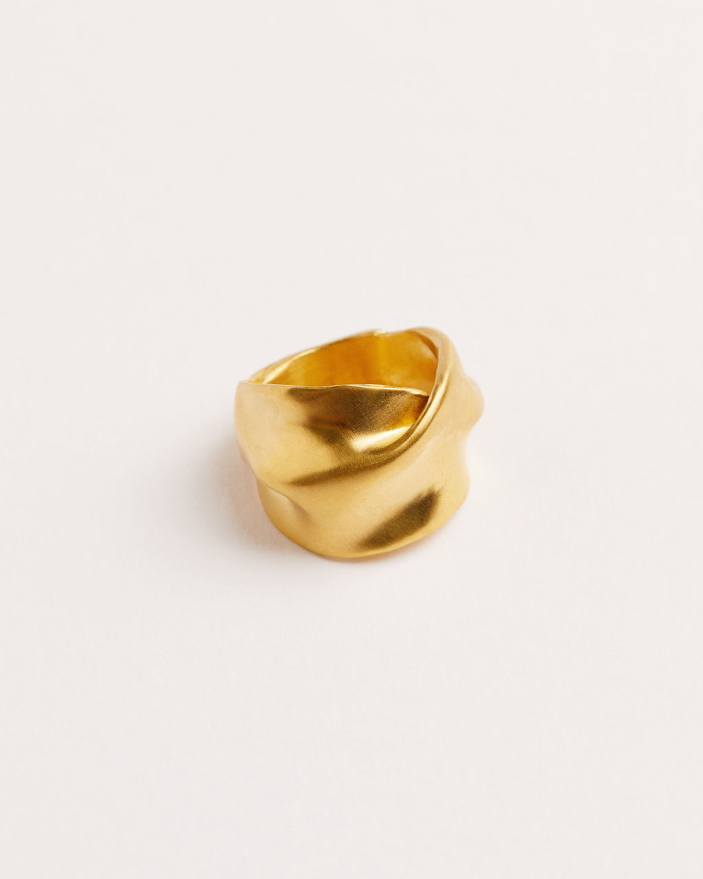 Volta Gold Plated Ring