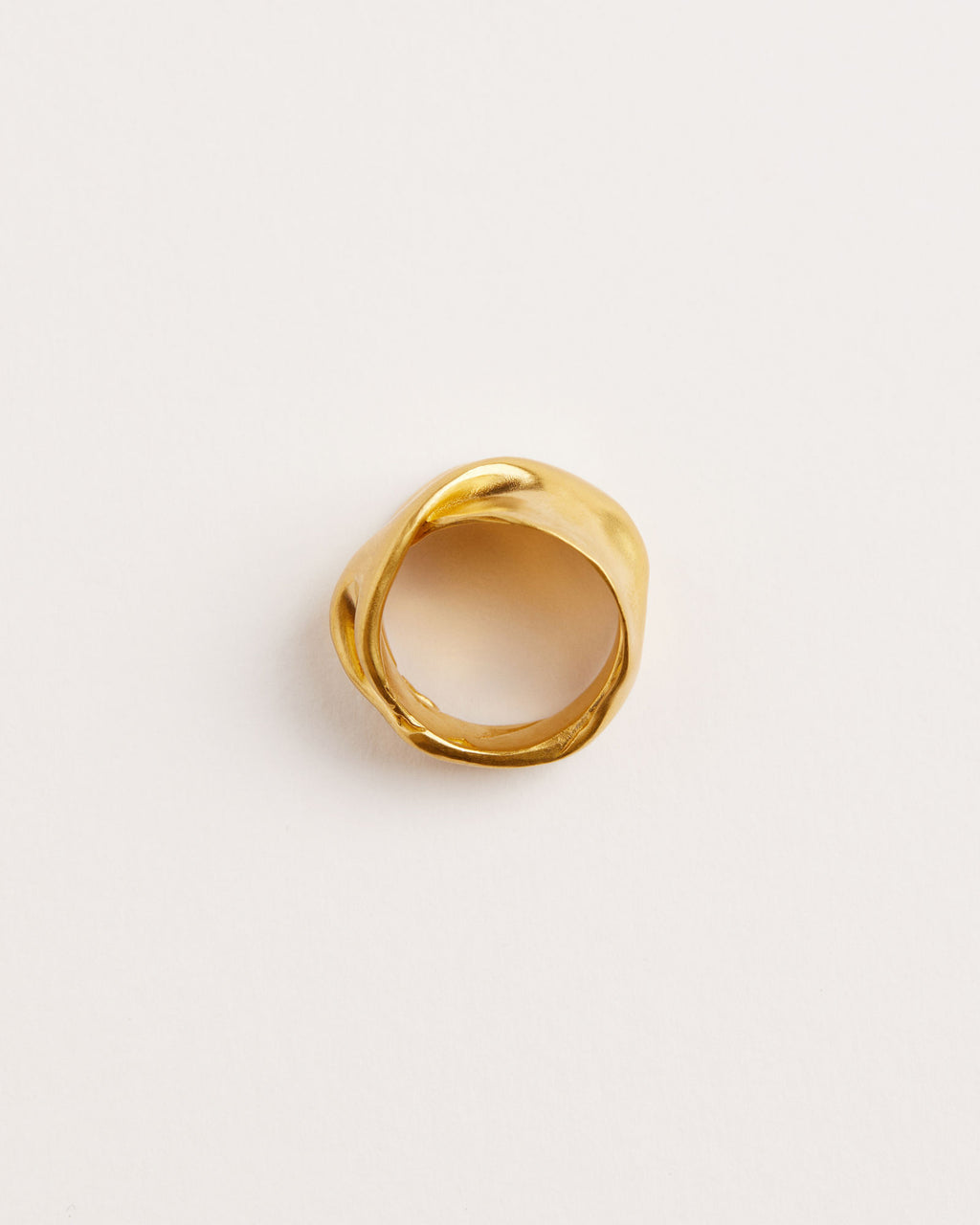 Volta Gold Plated Ring