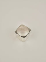 Carré Silver Ring