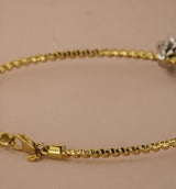 Tubogas Star 18K Gold Bracelet w. Diamonds