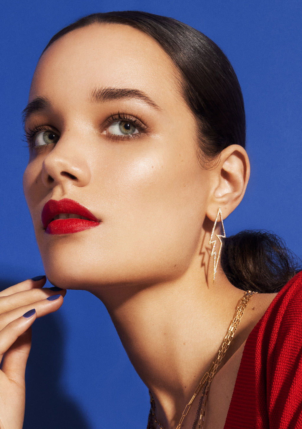 Plain Forgyldt Halskæde