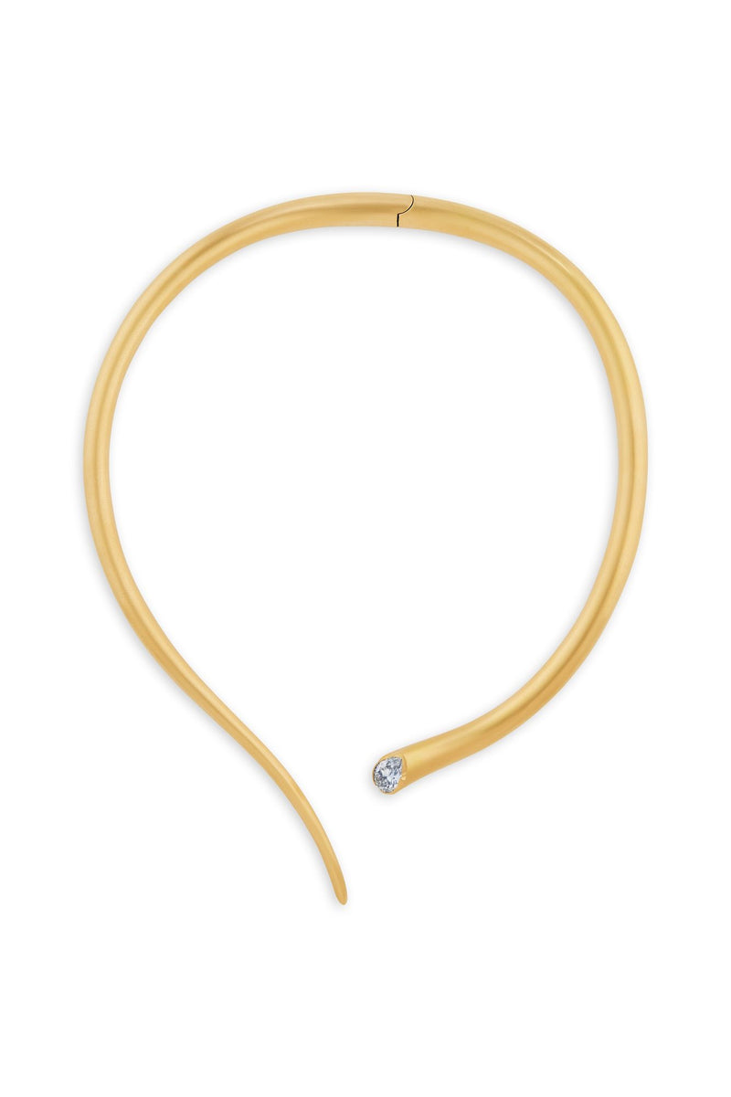 Eboris 18K Gold Necklace w. Lab-Grown Diamond