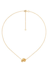 Lucky Elephant 18K Gold Necklace w. Lab-Grown Diamonds