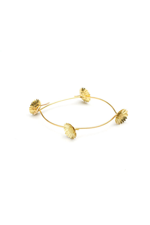 Daisy Chain 18K Gold Bracelet