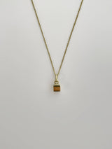 Cube Gold 18K Gold Necklace
