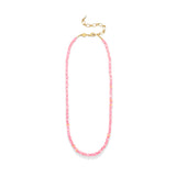 Calypso Gold Plated Necklace w. Beads & Pearl