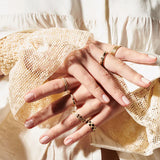 Mystique 18K Gold Ring w. Lab-Grown Diamonds