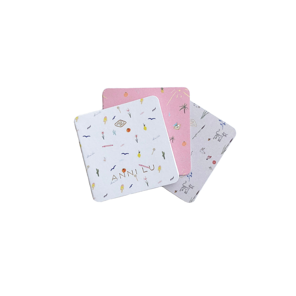 Confetti Gem Forgyldt Halskæde m. Blandede Farvede Perler