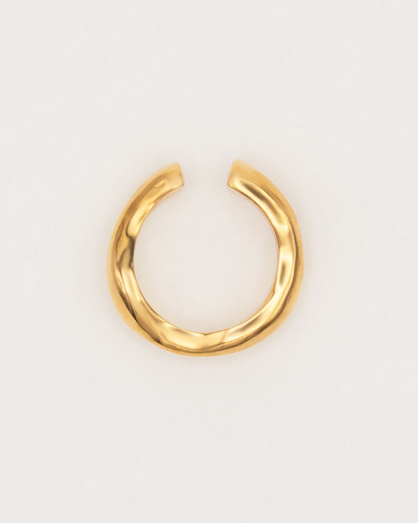 Curvas Gold Plated Ear Cuff