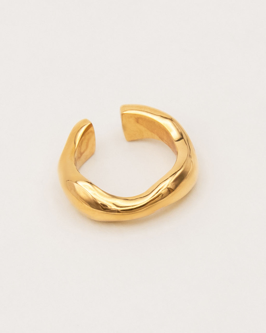 Curvas Forgyldte Earcuff