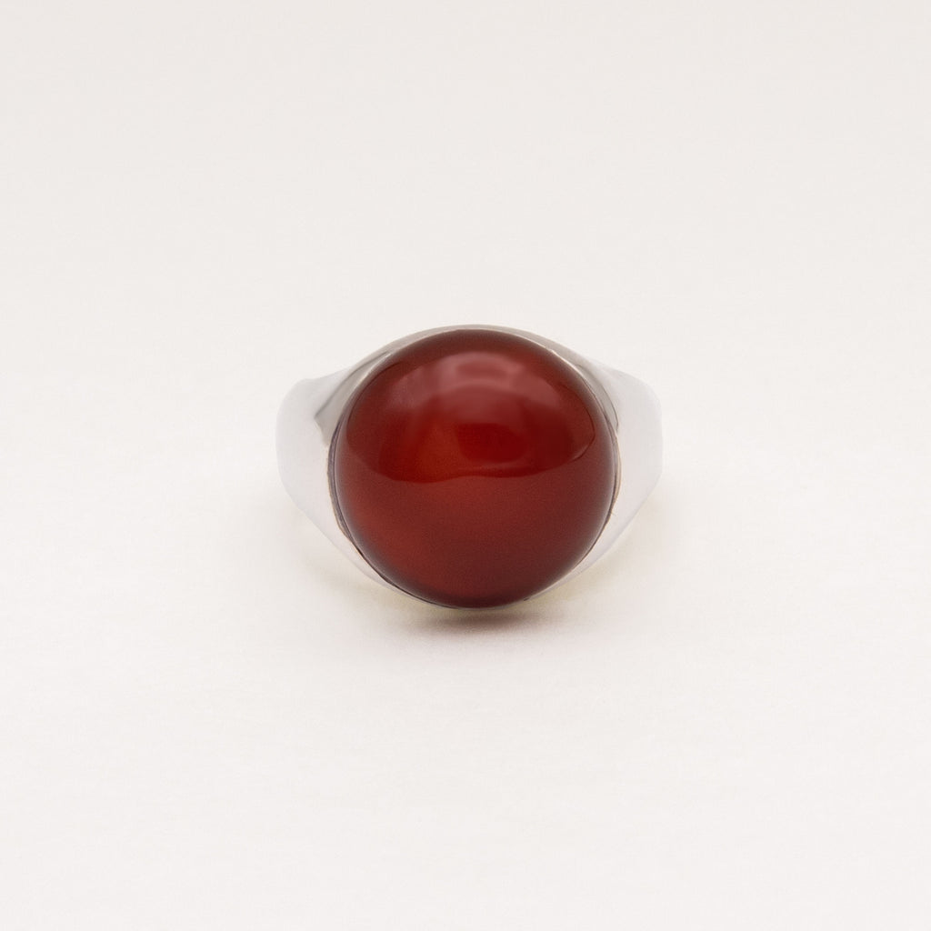 Figura Silver Ring w. Carnelian