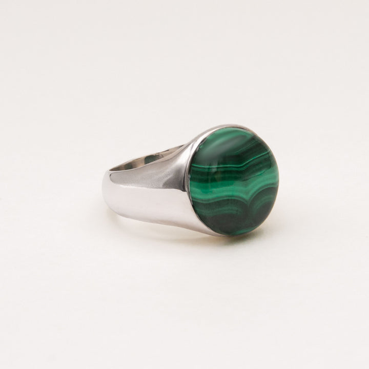 Figura Silver Ring w. Malachite