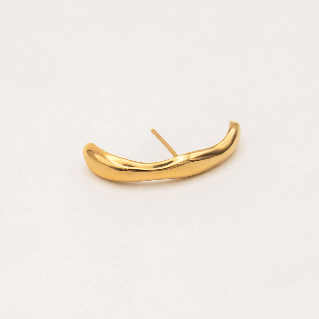 Formas Gold Plated Ear Cuff