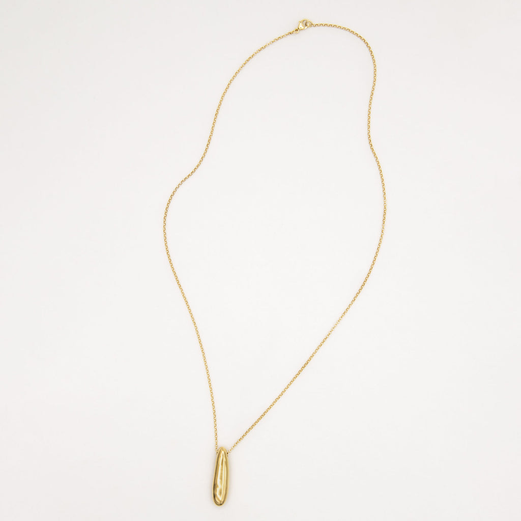 Manaca Large Gold Plated Necklace