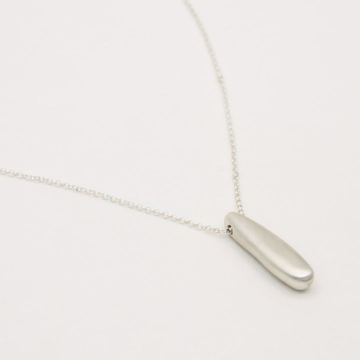 Manaca Large Silver Necklace
