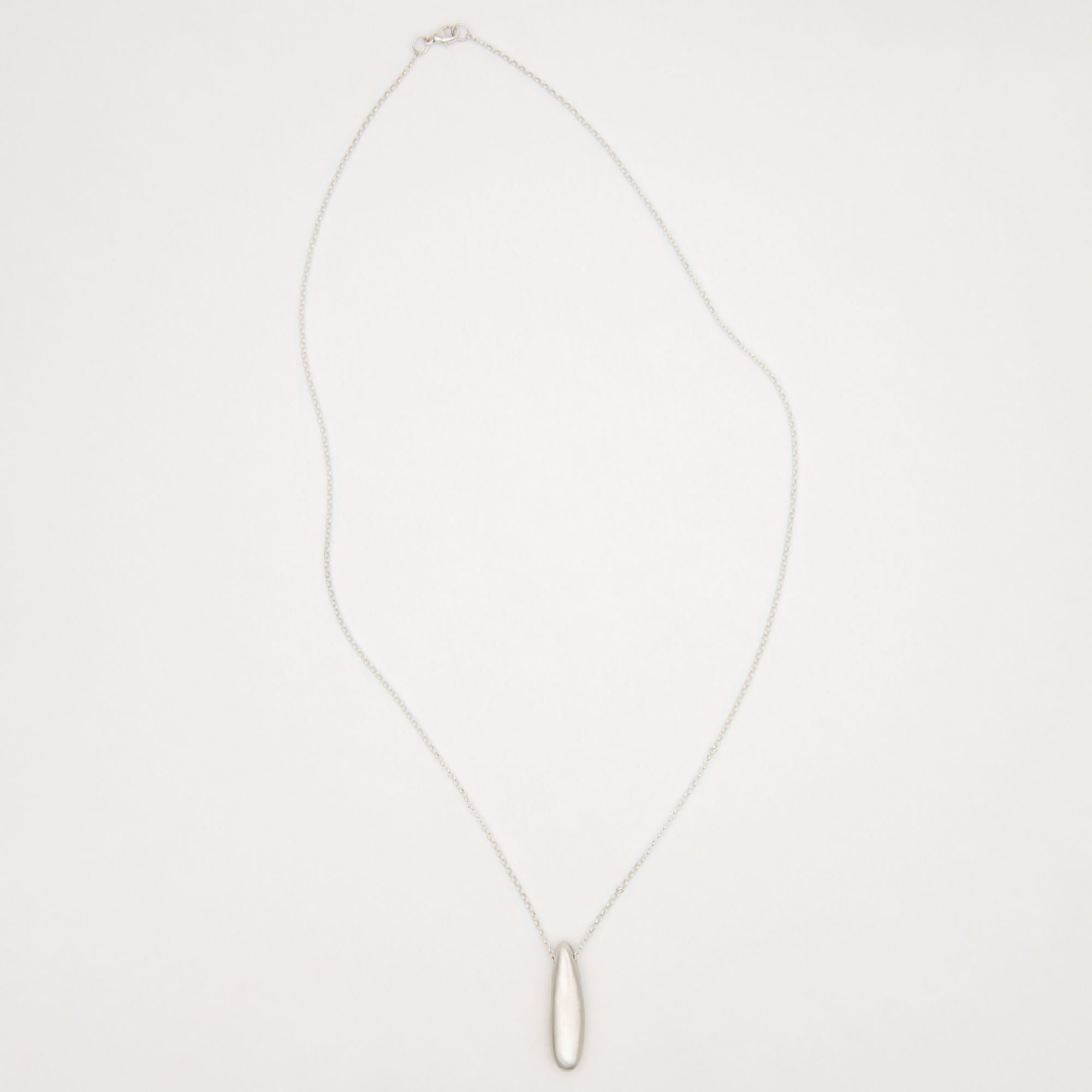 Manaca Large Silver Necklace
