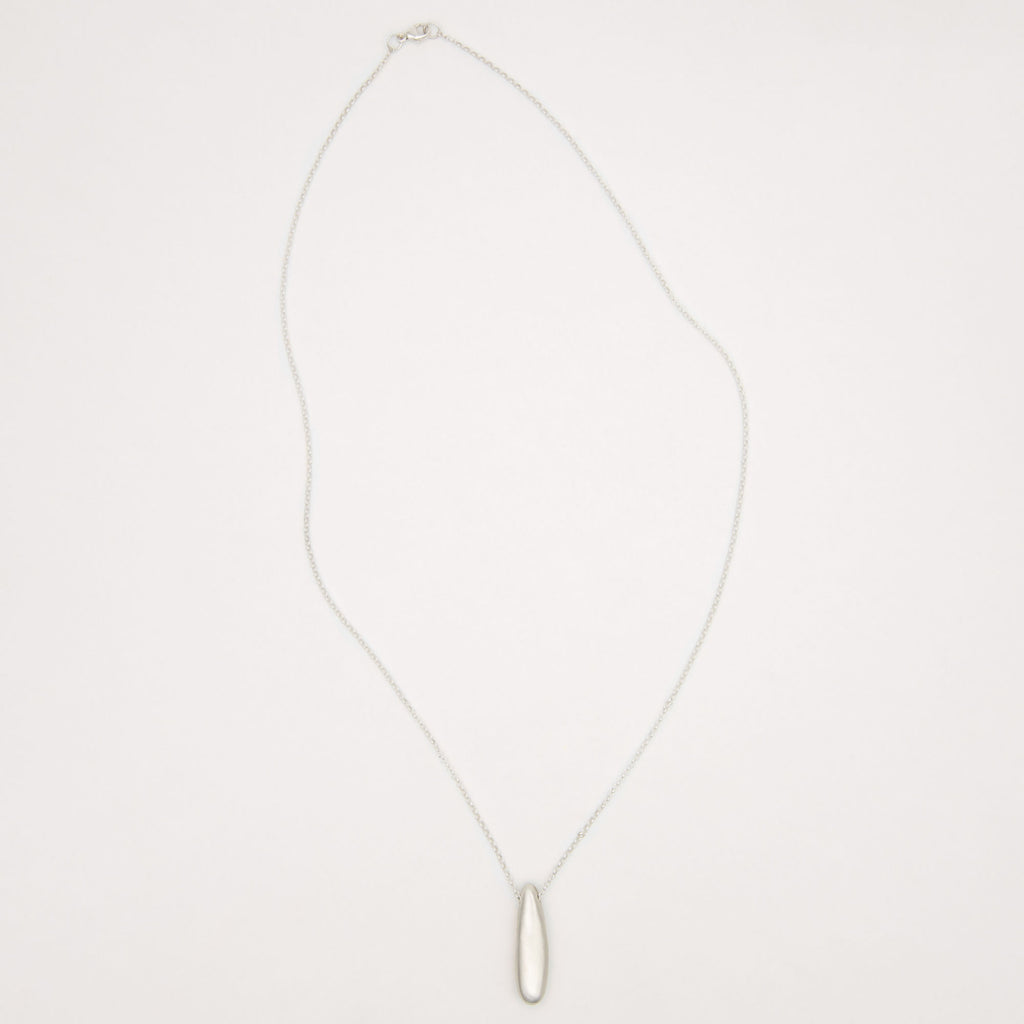 Manaca Large Silver Necklace